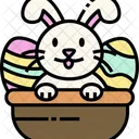 Rabbit Basket  Icon