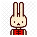 Rabbit Character  Icône