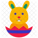 Easter Bunny Rabbit Icon