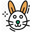 Rabbit Face Leporidae Specie Icon