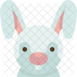 Rabbit Face  Icon