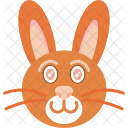 Rabbit Face  Icon