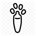 Rabbit Footprint  Icon