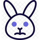 Rabbit Frowning Icon