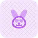 Rabbit Heart Eyes Icon