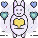 Rabbit Bunny Pet Icon