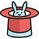 Rabbit Magic Easter Icon