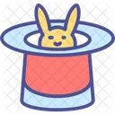Rabbit Magic Easter Icon