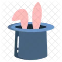 Rabbit Magic Hat Magic Cap Icon