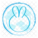 Sign Sky Rabbit Rabbit Cute Icon