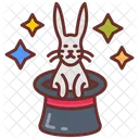Rabbit in hat  Icon