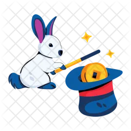 Rabbit Magic  Icon