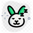 Rabbit Sleeping Icon