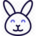 Rabbit Smiling  アイコン