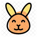 Rabbit Smiling Icon