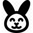 Rabbit Smiling Icon