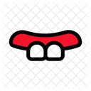 Rabbit Teeth Prominent Teeth Dental Feature Icon