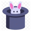 Magic Hat Bunny Hat Rabbit Trick Icon