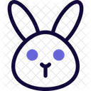 Rabbit Without Mouth Icon