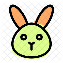 Download Free Rabbit Without Mouth Emoji Icon Of Colored Outline Style Available In Svg Png Eps Ai Icon Fonts