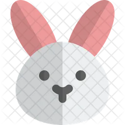 Rabbit Without Mouth Emoji Icon