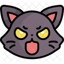 Gato Gatito Emoji Icono