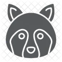Raccoon Coon Face Icon