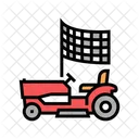 Race Lawn Mower Icon