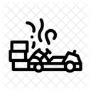 Crash Accident Kart Icon