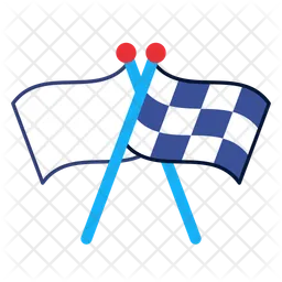 Race Flag Symbol  Icon