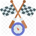 Race Flags Time Icon
