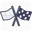 Race Finish Flag Icon