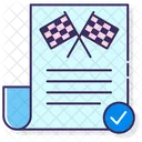 Race Permits Race Permits Permits Icon