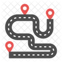 Race Route Target Icon