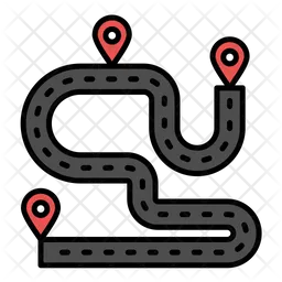 Race Route  Icon