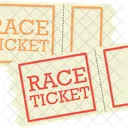 Race Ticket  Icon