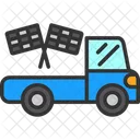Race Truck Drive Monster Icon