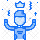 Win Winner King Race Icon