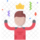 Race Winner King Race Icon