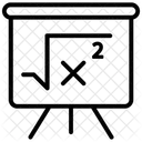 Racine Carree Mathematiques Equation Mathematique Icône