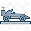 レース、車、レース アイコン