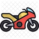 Racing Bike Motorcycle Motorbike Icon