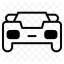 Racing Motorcycle Car Icon