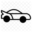 Racing Motorcycle Car Icon