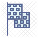 Racing Flag Checkered Flag Grand Prix Flag Icône