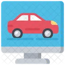 Racing Game Car Icon
