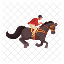 Racing horse Bear  Symbol