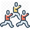 Racing Sprinter Person Icon