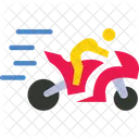 Racing Motorcycle  Icon