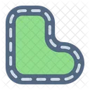 Racing Track Racecourse Track Icon